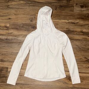 Yogalicious White Workout Jacket